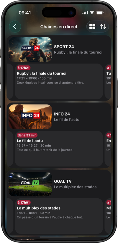 SeeClap — guide TV 1