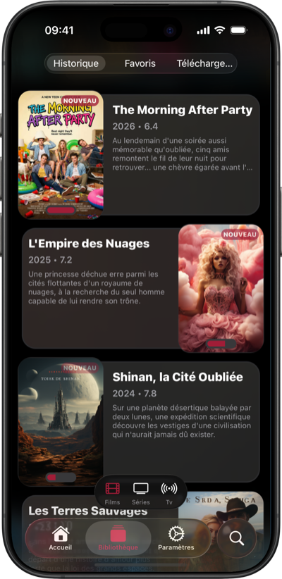 SeeClap — bibliothèque 2